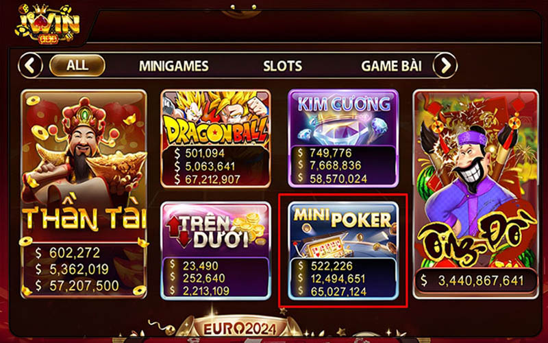 Mini Poker Iwin | Game Bài Độc Đáo - Đổi Đời Nhanh Chóng