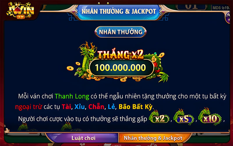 Tụ nhân thưởng cực khủng siêu hấp dẫn